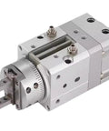 Solid Rotary Swing Finger Cylinder Gripper Acting Like A Smooth Operator While Delivering Knockout Grip Strength As A Heavy Duty Pneumatic Actuator for automation.