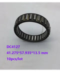 Heavy Duty Needle Roller Bearings 10 Pack One Way Sprag Clutch And Free Wheel Bearing Kit, DC4127 model with precise dimensions.