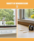 Complete Heavy Duty Plantation Blind Repair Kit Including 70 Color Matched Plastic Shutter Pins And Louver Staples for home window shades work.
