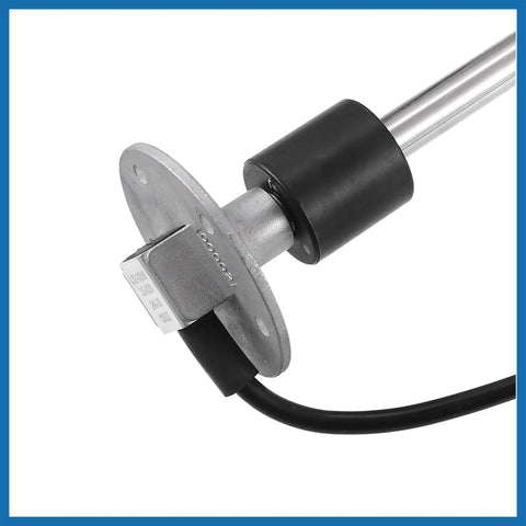 Universal Fuel Tank Sending Unit 240 To 33 Ohms with stainless steel tank sender gauge and connector for cars, trucks, and trailers.