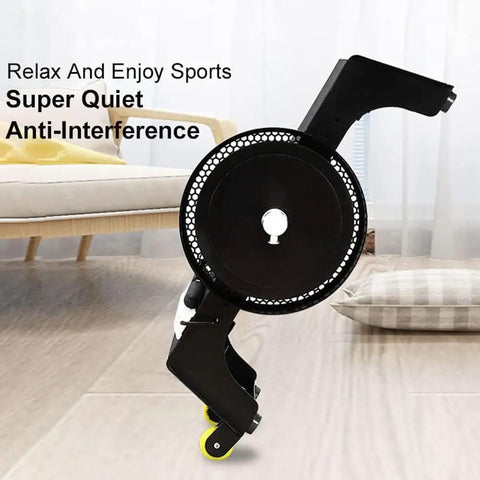 Legit Flywheel Resistance Trainer For Multi Exercise Strength Workouts Beast Mode Variable Tension Fitness Gear, compact with quiet flywheel.