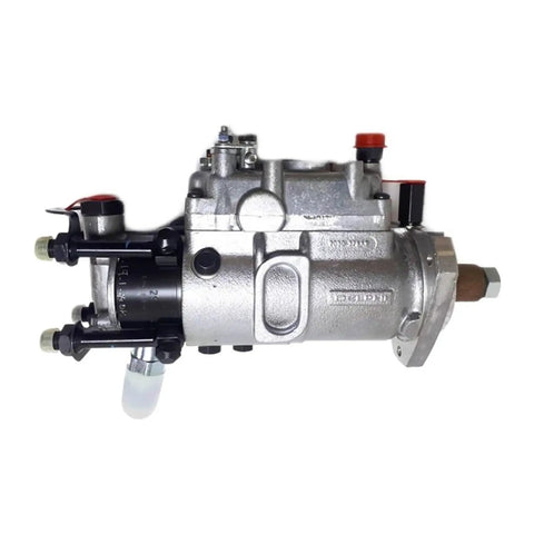 Heavy Duty Diesel Fuel Injection Pump Replacement 2644H031 2644H032 for trucks and machinery, showing silver metal body and connectors.
