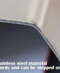 Close-up of wood grain cable shield cord cover showing stainless steel-like edge for shop or factory use, durable raceway kit.