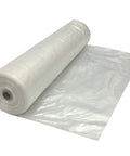 Super Durable 4 Mil Thick Clear Plastic Sheeting Roll Measuring 8 Feet By 100 Feet Heavy Duty Polyethylene Film Ideal As Vapor Barrier