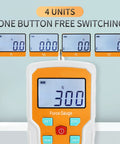 Hard Core Digital Force Gauge Push Pull Meter And Handheld Dynamometer with 4 unit display options for precision testing.