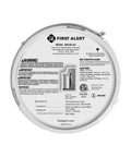 Back view of Hardwired AC Smoke Alarm With 10 Year Sealed Battery Backup And Smart Sensing Tech, model SM105-AC.