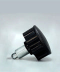 Built Tanky M20 Spring Loaded Indexing Plunger Dowel Pin With Dead Nut Secure Threaded Lock Screw For Precision Assembly And Heavy Duty Workshop Builds Pro Shop Ready Hardware, side view angle.
