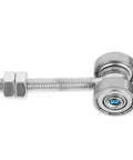 Heavy Duty Double Bearing Sliding Door Roller That Glides Like Butter Rock Solid High Load Replacement Track Wheel with steel bearing.