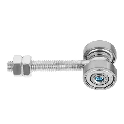 Heavy Duty Double Bearing Sliding Door Roller That Glides Like Butter Rock Solid High Load Replacement Track Wheel with steel bearing.