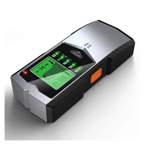 Badass 5 In 1 Wall Scanner Stud Finder Metal Detector AC Wire Tracer Cable Locator Depth Gauge on white background.