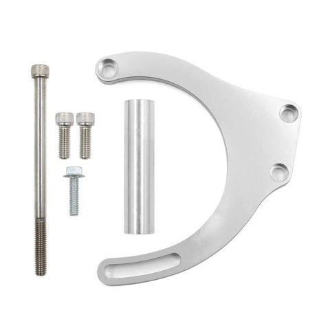 Jiawu Adjustable Alternator Bracket Low Mount Replacement For Chevy Long Kit 551496, heavy duty aluminum alloy bracket with bolts