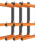 Heavy Duty Wall Mounted Lumber Storage Rack With 6 Levels Up To 720 Lbs Capacity Built Tough Folding Garage Wood Organizer