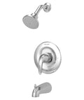 Reliant 3 Tub Trim Kit With Water Saving Shower Head And Ceramic Cartridge 1.75 GPM Polished Chrome Double Ceramic Pressure Balance
