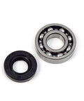 Slick Water Pump Seal Rebuild Kit Featuring Beefy Cnc Impeller For Honda Trx450er Trx450r Atv, including black seal and silver ball bearing.