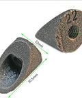 Close-up of Quill Stem Wedge Nut Replacement Adapter Set For M8 Thread, 22.2mm And 25.4mm Fit showing threaded metal design.