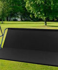 Heavy Duty Swing Seat Replacement Cover For Two To Three Seat Outdoor Swings, 600D Oxford Weatherproof Bench Cover on swing frame.