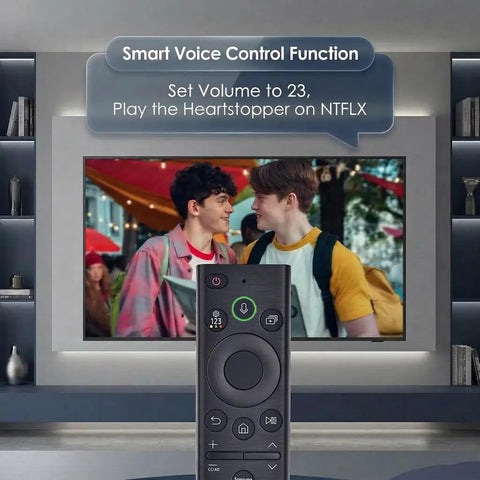 Voice Remote Replacement For Samsung Smart TV With Easy Setup And Voice Control Netflix Disney Plus And Prime Video Buttons