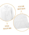 Pro-Grade Laboratory Coat For Men - Comfortable Doctor Costume For Medical Students And Pharmacy Use - Unisex Lab Jacket close-up