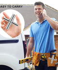 Heavy Duty 4 Way Socket Wrench And Water Valve Key Set Handles Outdoor Faucet Nuts For Quick Yard Fixes Dead Simple To Grip in hand