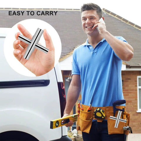 Heavy Duty 4 Way Socket Wrench And Water Valve Key Set Handles Outdoor Faucet Nuts For Quick Yard Fixes Dead Simple To Grip in hand