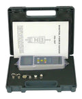 Built Tough Digital Push Pull Force Gauge Meter For Real World Tension Testing With Clear Digital Display Peak Hold Feature And Simple Unit Swaps For Any Project You Gonna Finish Fast And Right in case with accessories and manual.