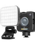 Entry Level Magnetic LED Camera Light with 96 LED Bi Color Panel, Rechargeable 2000mAh Battery, 3000K to 9000K Color Range, CRI 80
