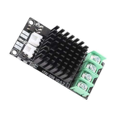 Heavy Duty 3D Printer Heating Controller Mosfet Module High Output with aluminum heat sink for heat bed and extruder.