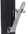 Close-up of the handle and lock mechanism on a Professional 90 Degree Air Angle Die Grinder 12000 RPM Pneumatic Rotary Tool.