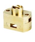 Smooth Ride For Your 3D Printer With This Solid Half PC Coupler Designed Specifically For Ender 3 And Cr10 Models Featuring A 18mm Shaft Fitment Paired With That Essential Oldham Style T8x8mm Nut To Keep Your Prints Rocking Steady Without Wobble Or, brass PC coupler for 18mm shaft