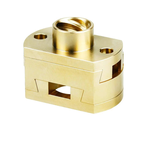 Top Notch 3D Printer Upgrade Kit With Two Oldham Couplers Perfect For Ender 3 And CR10 Machines T8X8mm Shaft Linkage Plus Matching Nuts For Super Smooth Printing Sessions And Reliable Gear Alignment. brass Oldham coupler with 8mm bore and mounting holes