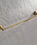 Brass Bathroom Accessories Set With Adjustable Towel Bar From 16.53 To 28.42 Inches Vintage Brushed Brass Wall Mounted Bath Hardware Kit
