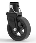 1500 Lb Trailer Jack Swivel Caster Replacement With Upgraded 6 Inch Spoked Wheel And Pin For 2 Inch Diameter Jack Tubes