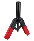 Close-up of All In One Plastic Rivet Gun Kit with red handles, part of a 41-piece rivet set for home, auto, and electronics projects.