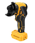 Handheld Brushless 3 Inch Cordless Mini Circular Saw And Angle Grinder With Slick Dual Mode Swap And Adjustable Depth for easy cutting.