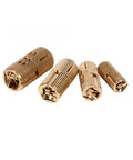 Four Pack Built Different Barrel Hinges For Cabinet Doors And Worktop Setups Featuring Slick Swing Gate Mounts Crafted For Premium DIY Projects And Hassle Free Installation Fixes.