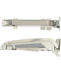 Heavy Duty Cabinet Door Hinges For Smooth Lateral Swing Built Tough Furniture Hardware, durable steel construction with a silver finish.