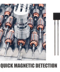 40 Piece High Accuracy Hall Effect Sensor Pack For Energy Monitoring And Motor Applications Alloy Material Industrial Grade Magnetic Sensing With Over 99 Percent Precision User Friendly Installation Versatile For Robotics Analytics And Production, hall sensor