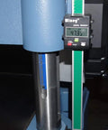 Digital depth gauge on 20 Inch Planer With Helical Cutterhead, Auto Depth Lock With Twin Nitrogen Cylinders, German Carbide Inserts
