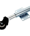 Heavy Duty Gate Wheels With Steel Bracket And Spring Loaded Two Inch Polyurethane Caster For Smooth Rolling Metal Gates close-up view