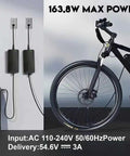 Universal 54.6V 3A Smart Charger For 48V Lithium Bikes Scooters And Hoverboards Fast Charge with eBike charging