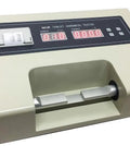 Tablet Hardness Tester With Printer Auto Load LED Readout 2 to 500 Newtons Hardness Range 20 Second Test Cycle Probe Travel 3 to 40 mm 100 Piece Batch Capacity A Real Workhorse for High Volume Tablet Testing on beige metal housing