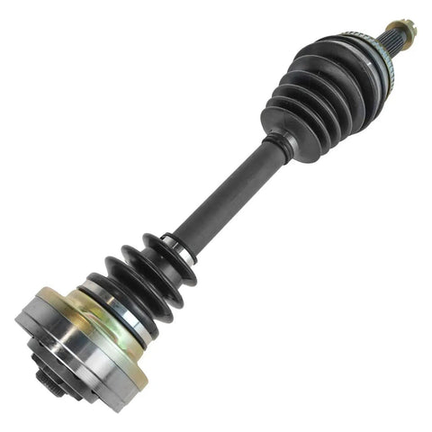 Front CV Axle Assembly Heavy Duty Replacement Shaft Compatible With Honda Civic Accord Crv, showing neoprene boots and spline joint.