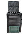 Outdoor Large Standing Garden Composter 80 Gallon Capacity 300L Durable unit with open top and door for yard waste