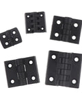 Rotating Concealed Door Hinge For Cabinets And Small Black Plastic Bearing Hinge 1 piece in various sizes