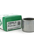One Way Needle Roller Clutch Bearing Drawn Cup 30x37x30mm beside its green packaging, showcasing heavy duty design.