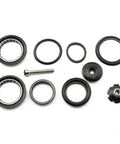 Heavy Duty Bicycle Headset Bearing Kit Designed For 44Mm Frame Head Tubes And 28.6Mm Fork Steerers Rock Solid Steel construction components including bearings and washers.