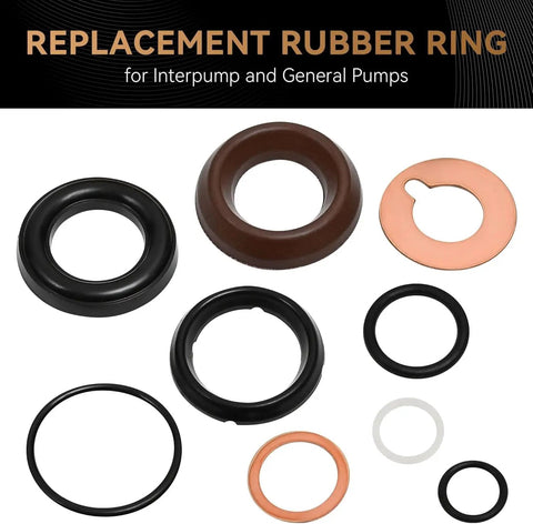 All In One 20mm Pressure Washer Seal Kit For A Quick Easy Rebuild Complete Packing Set With Seals O Rings Screws And Washers For 20mm Pumps