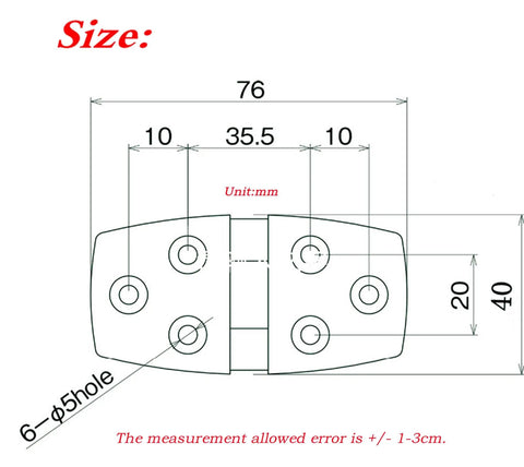 Heavy Duty 316 Stainless Steel Marine Snap Latch diagram showing dimensions in mm for hatches on boats, yachts, and RVs.