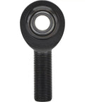 Heavy Duty Chromoly Steel Heim Joint Rod Ends 5/8-18 RH Male 1/2 Bore close-up of threaded rod end for suspension linkage.