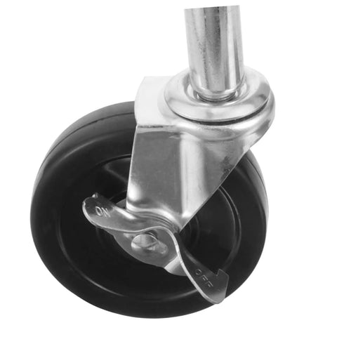 Heavy Duty Spring Loaded Gate Wheel Constructed From Cold Rolled Steel Offers Effortless Rolling On Uneven Ground Comes With Full Installation Kit